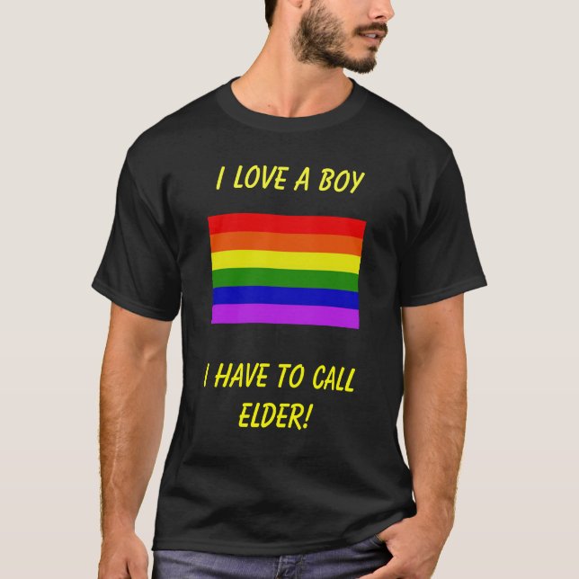 T-shirt l'arc-en-ciel, les vêtements bien remplis de (Devant)