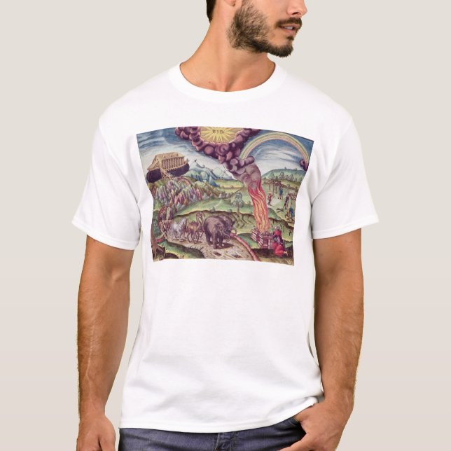 T-shirt L'arche de Noé, illustration 'de Narratio brevis (Devant)