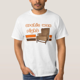 T-shirt L'archie était chemise droite