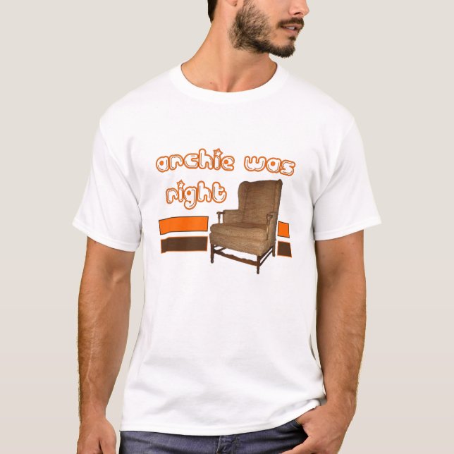 T-shirt L'archie était exact (Devant)