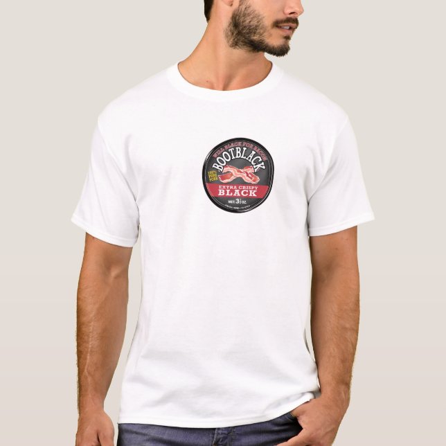 T-shirt Lard ! Chemise de cireur de chaussures (Devant)