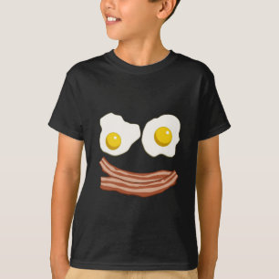 T-shirt Lard et chemise d'oeufs