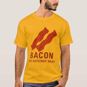 T-shirt Lard, la viande de passage