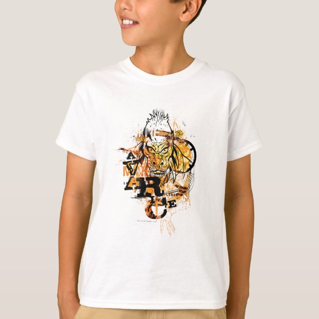 T-shirt Larfleeze - Agent Orange 11 (Devant)