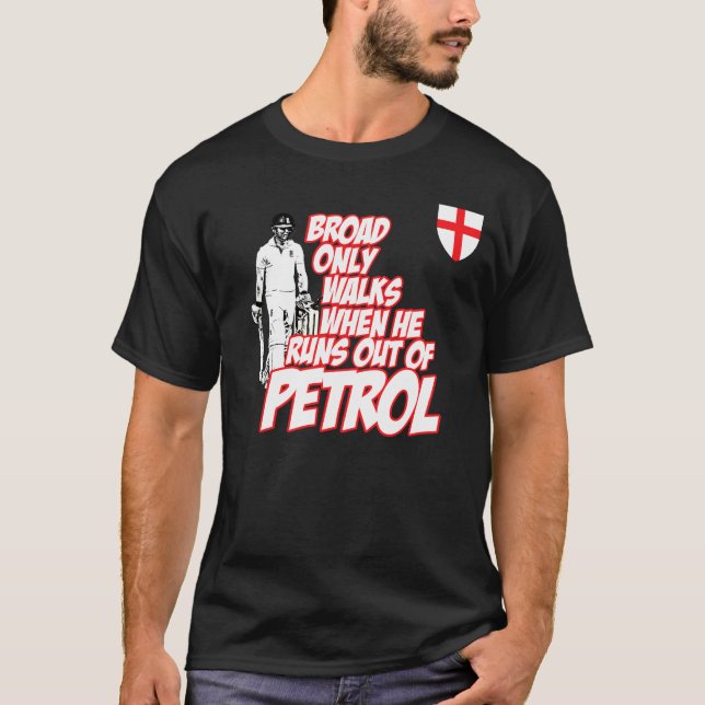 T-shirt Large Angleterre cricket Stuart (Devant)