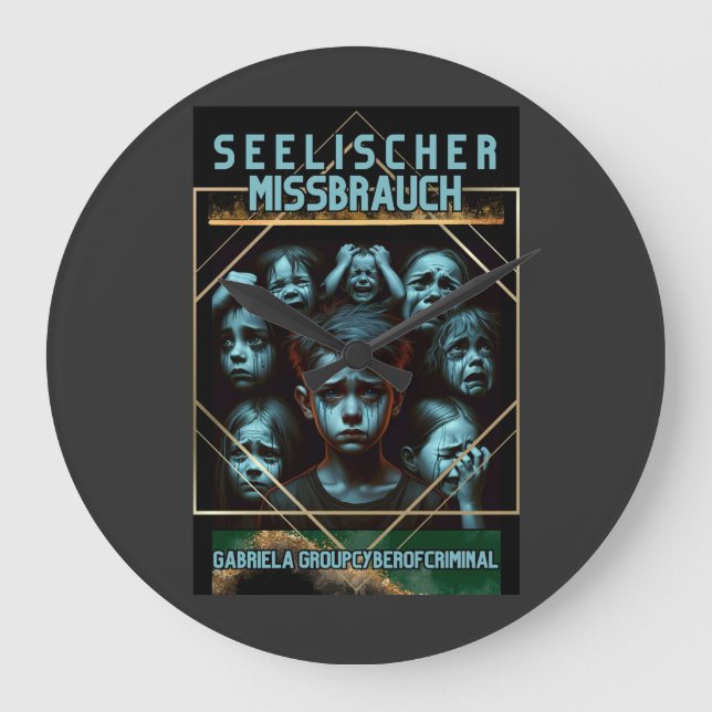 T-shirt Large Clock (Front)