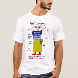 T-SHIRT LARGE D'ESPRIT DE TRUTHSEEKER