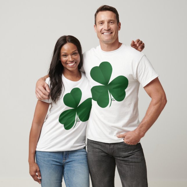 T-shirt Large Shamrock (Unisexe)
