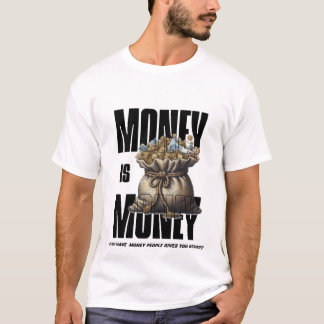 T-Shirt « L'Argent Apporte le Respect » – Tee Bold