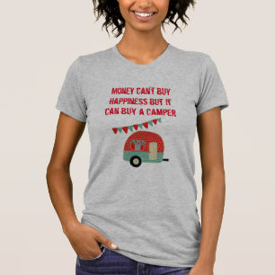 T-shirt L'argent ne peut acheter le bonheur mais peut ache