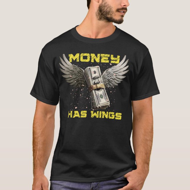 T-shirt L'argent vole (Devant)