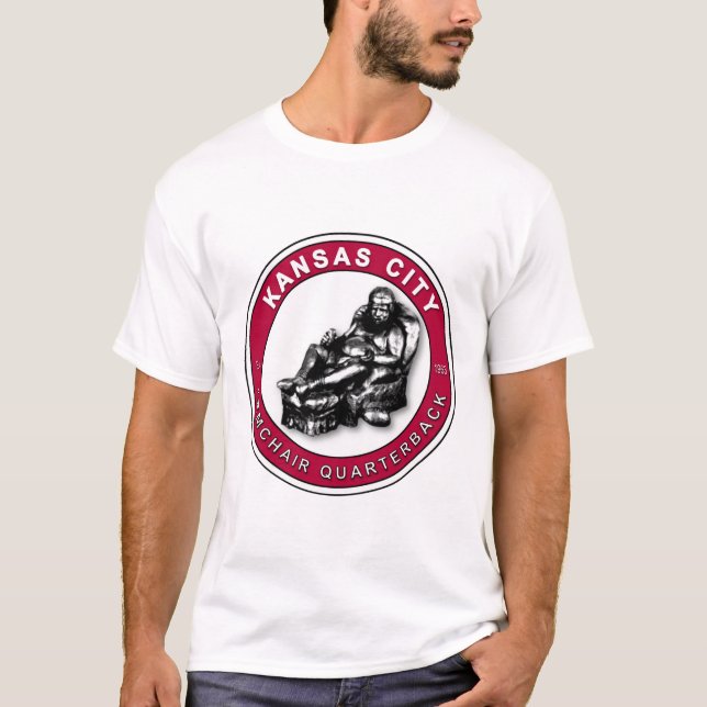 T-shirt L'ARMCHAIR QB - Kansas City (Devant)