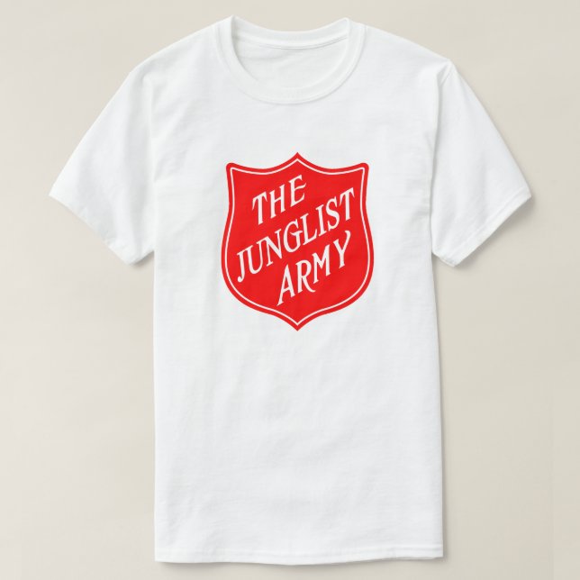T-SHIRT L'ARMÉE DE JUNGLIST (Design devant)