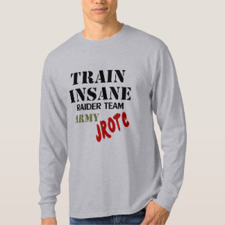 T-shirt L'armée JROTC, forment aliéné, douille d'équipe de