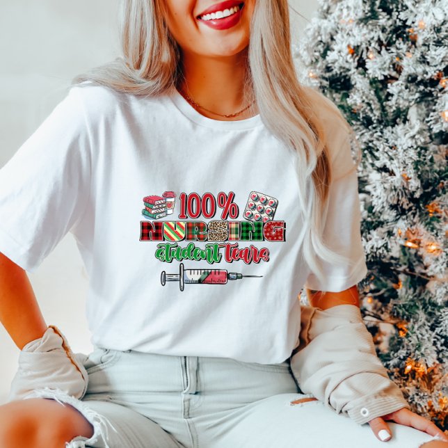 T-shirt Larmes des étudiants en soins infirmiers (Créateur téléchargé)