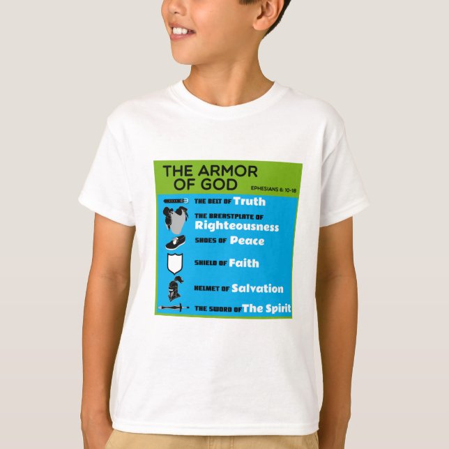 T-shirt L'Armure de Dieu (Devant)