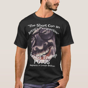 T-shirt "L'arnaque courte la perspective d'un artiste" Tru