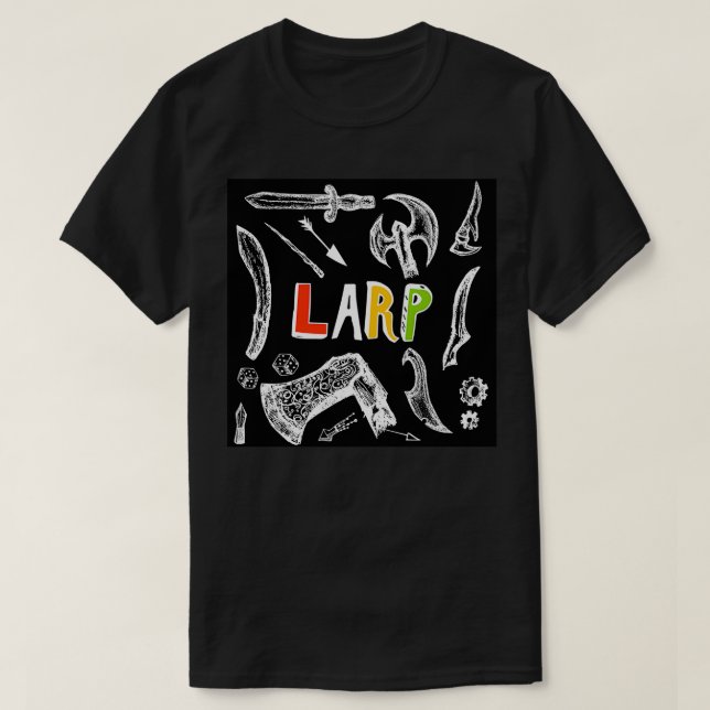 T-SHIRT LARP (Design devant)