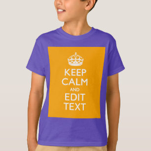 T-shirt L'arrière - plan jaune du trafic gardent le calme