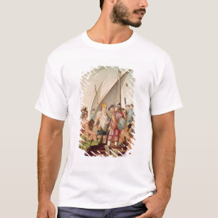 T-shirt L'arrivée de Hernando Cortes au Mexique