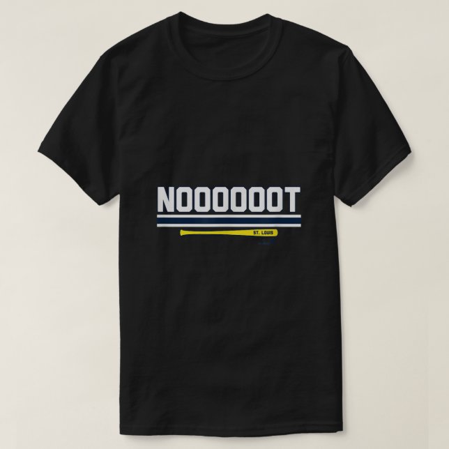 T-shirt Lars Nootbaar NOOOOT St Louis Baseball (Design devant)