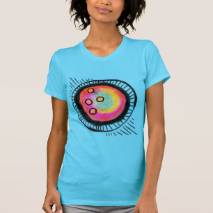 T-shirt L'art Abstrait funky à porter