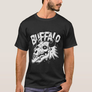 T-shirt L'art crânien de Buffalo