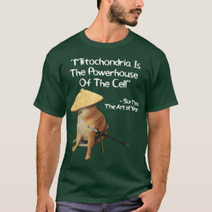 T-shirt L'Art De La Guerre Mitochondria Powerhouse Samurai