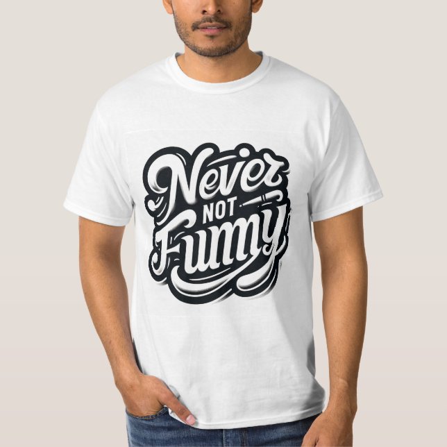 T-shirt L'art de la typographie (Devant)