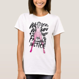 T-shirt L'art de la typographie par Wonders