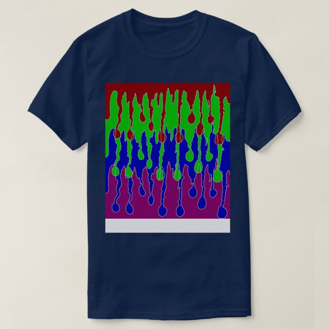 T-shirt l'art de l'égouttement urbain (Design devant)