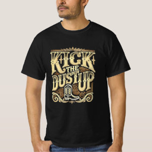 T-shirt L'art des bottes de cow-boy