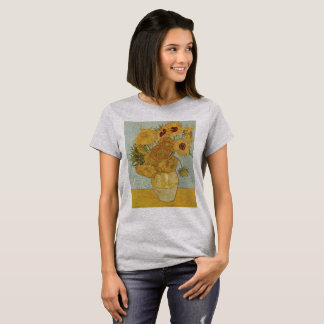 T-shirt L'art des tournesols de Vincent Van Gogh Imprimer 