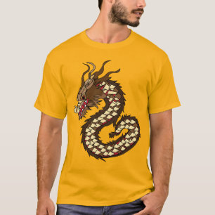 T-shirt L'art dragon chinois
