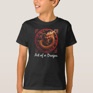 T-shirt L'art d'un dragon