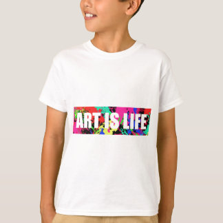 T-SHIRT L'ART EST LA VIE