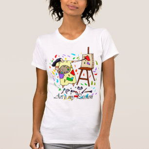 T-SHIRT L'ART EST MA PASSION