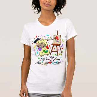 T-SHIRT L'ART EST MA PASSION