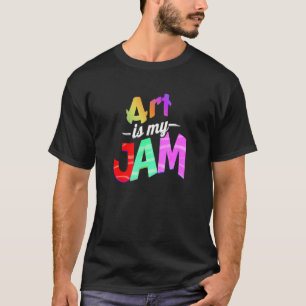 T-shirt L'art est mon professeur préféré
