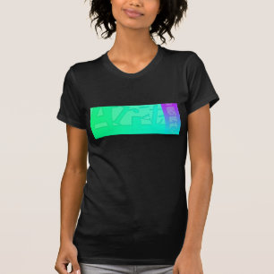 T-shirt L'art et la vie typographique Femmes Tee