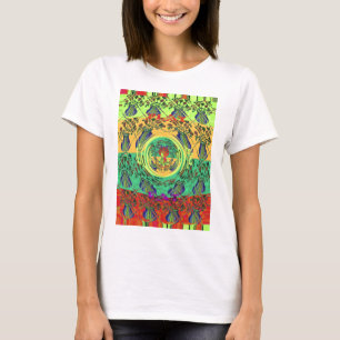 T-shirt L'art floral Abstrait