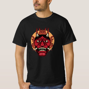 T-shirt L'art japonais Yokai Kanji Le tatouage japonais