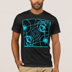 T-shirt L'art Motif du néon