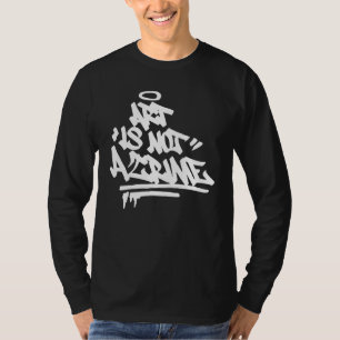 T-shirt L'Art N'Est Pas Un Crime Graffiti Street Hip H