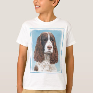 T-shirt L'art original du chien par Springer espagnol