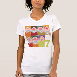 T-shirt L'Art Stylisé Des Sept Nains