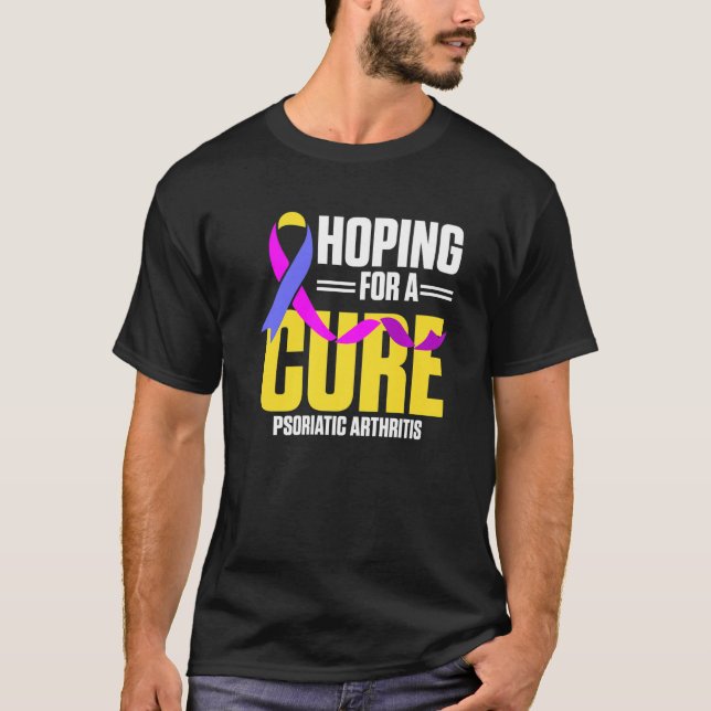 T-shirt L'Arthrite Psoriatique De PSA Espère Un Guerrier G (Devant)