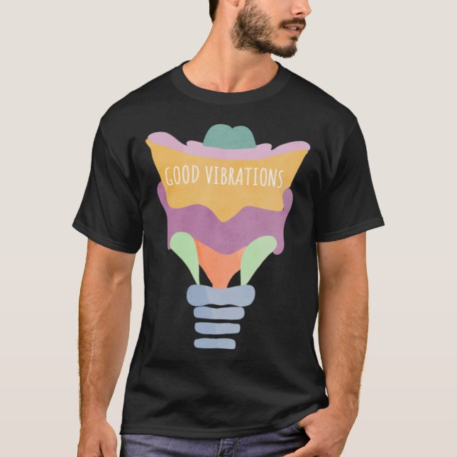 T-shirt Larynx Pun Bonne Vibrations (Devant)