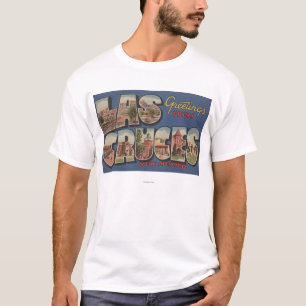 T-shirt Las Cruces, Nouveau Mexique - grandes scènes de