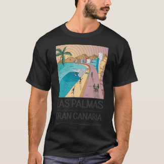 T-shirt Las Palmas Gran Canaria Espagne